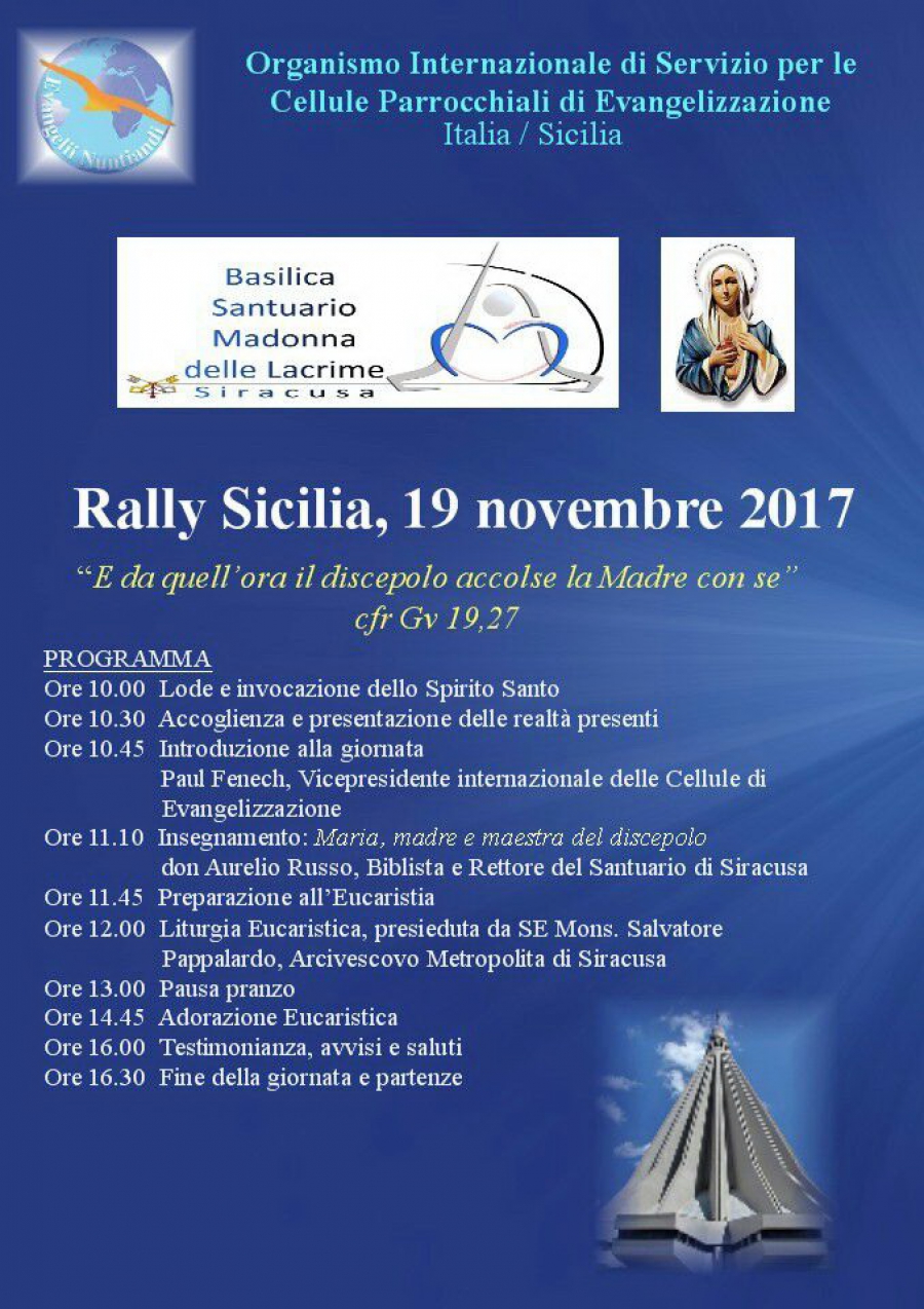 Rally Regionale Cellule della Sicilia 2017