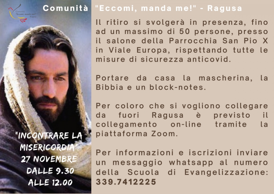 Ritiro "Incontrare la Misericordia"