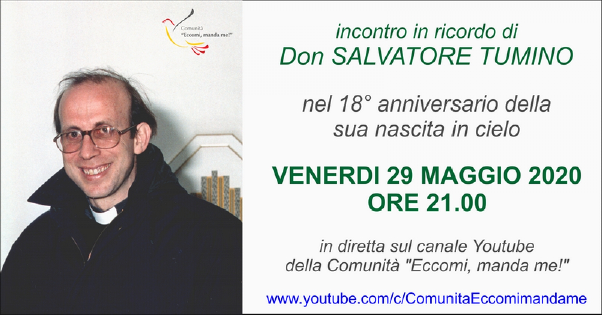 Incontro in ricordo di don Salvatore Tumino 29-05-2020
