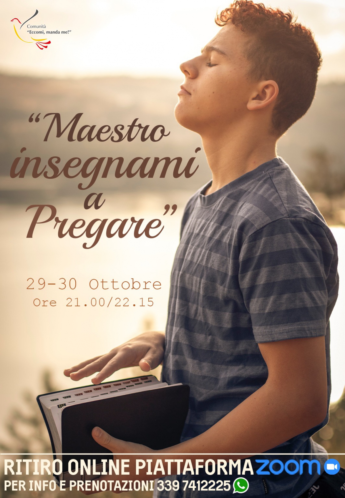 Ritiro online "Maestro insegnami a pregare"